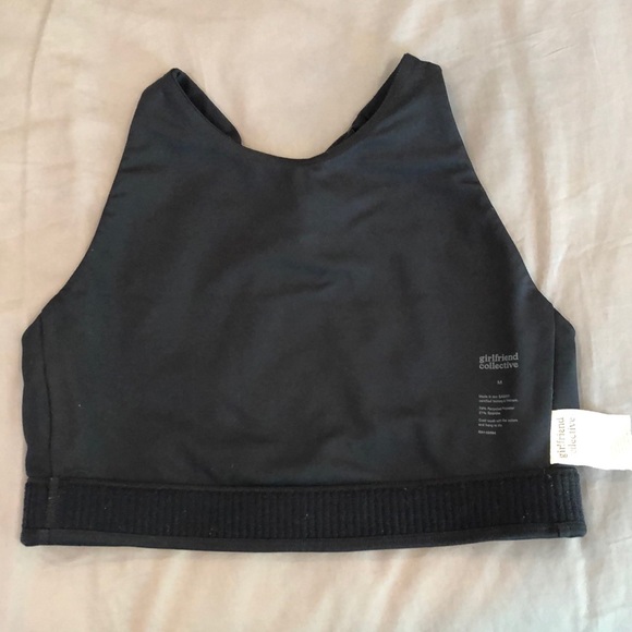 Topanga Black Bra by Girlfriend Collective M Medium - Picture 7 of 10